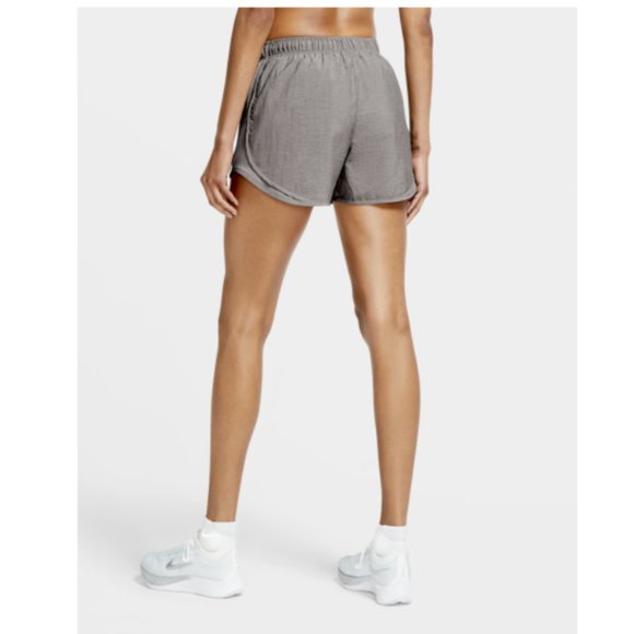 Nike Tempo Heathered Women's 3" Lined Dri-FIT Running Athletic Shorts Grey - Picture 5 of 6